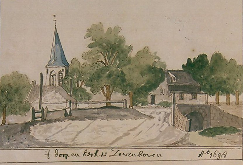 Tekening van Zevenhoven