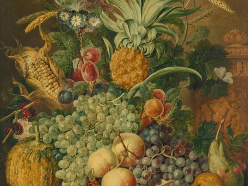 Stilleven met vruchten, Jacobus Linthorst