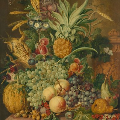 Stilleven met vruchten, Jacobus Linthorst