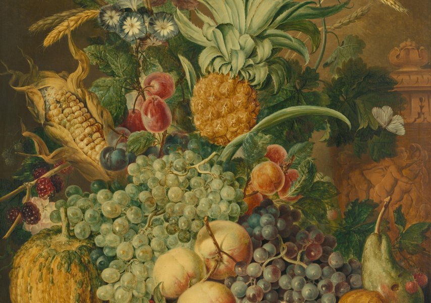 Stilleven met vruchten, Jacobus Linthorst
