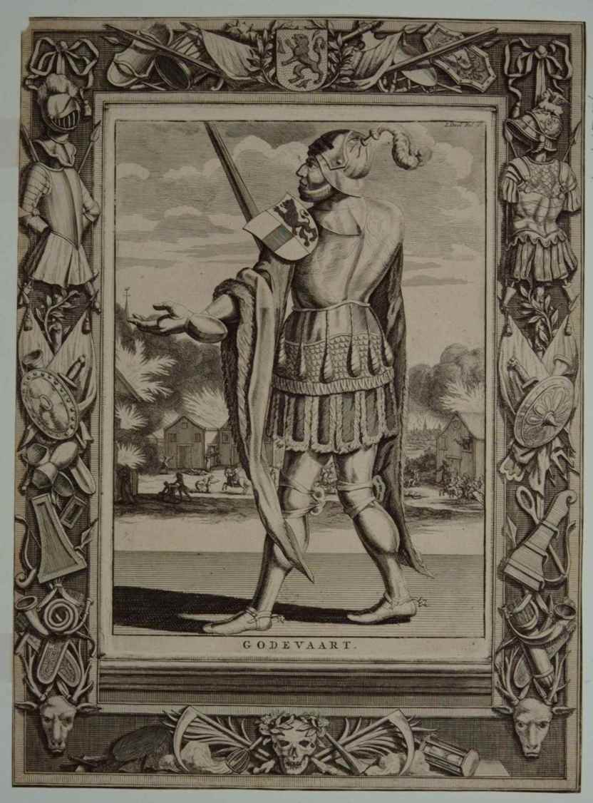 Portret van Govert met de Bult. Collectie: Dordracum Illustratum, Regionaal Archief Dordrecht