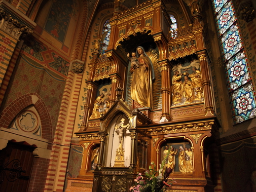 Binnenin de Maria van Jessekerk. (Foto: Carla v.d. Drift)