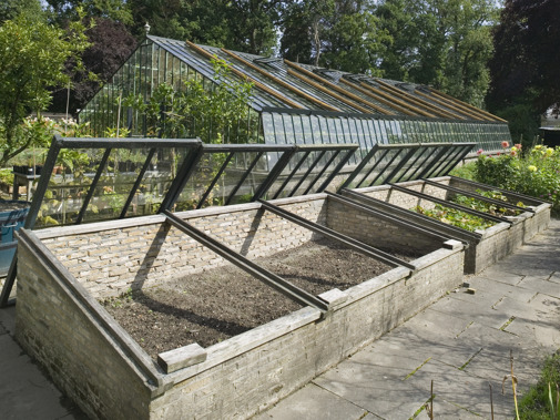Koude bak met broeiramen, Landgoed Dordwijk