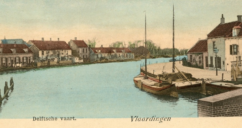 Delftsche Vaart (Collectie Stadsarchief Vlaardingen)