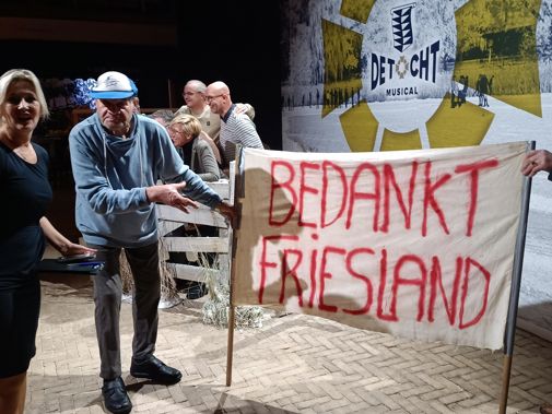 Willem Nell bij musical 