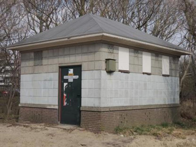 Trafohuisje aan de Duindoornlaan, Katwijk aan Zee. (Foto: gemeente Katwijk)