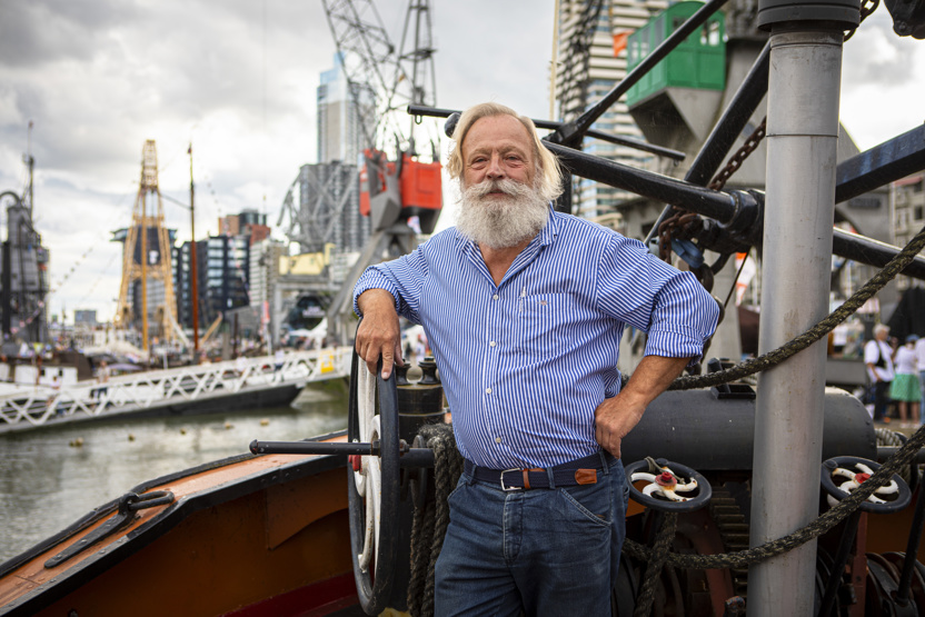 Kees Driesprong is voorzitter van ShantyNederland, de belangenverenging van ruim 325 shantykoren. (foto Marco Zwinkels)
