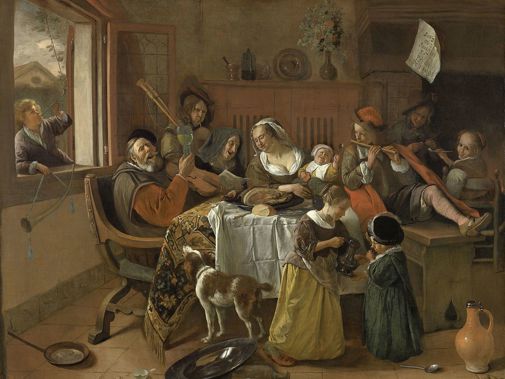 Het vrolijke huisgezin, ook wel 