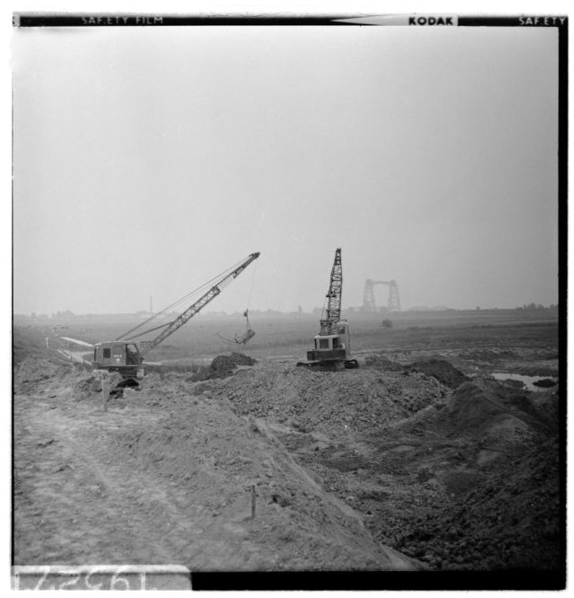 Foto: Graafwerkzaamheden in 1966 (Collectie ANEFO, Nationaal Archief)