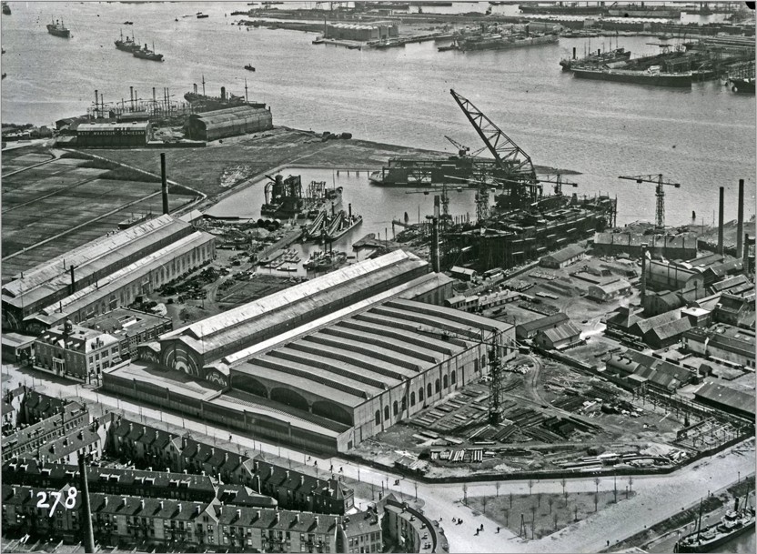 De werf in de 20