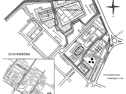 Plan-impressie. Het Vrije Volk, 1960.