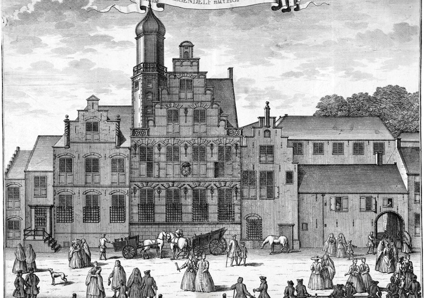 Huis van Assendelft, door Gerrit van Giessen (ca.1692-1750) (Wikimedia Commons)
