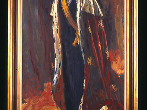 Charles Eyck, Koningin Juliana Tijdens Haar Inhuldiging 1948, Collectie Koninklijke Verzamelingen, Den Haag
