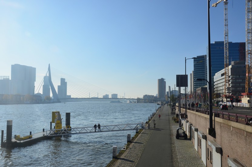 Boompjes in 2019. (Foto Tessa Hofland)