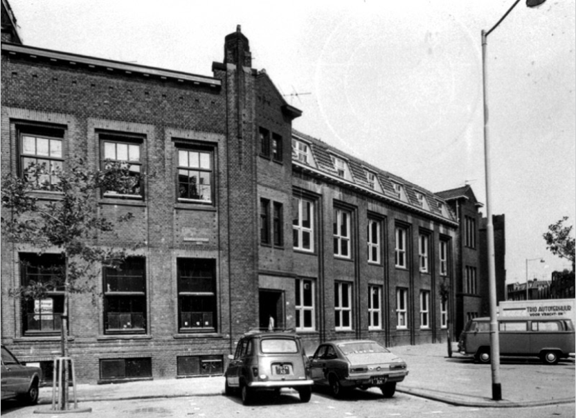 Wi Masanga, het Surinaamse ontmoetingscentrum, in 1975. (Collectie Stadsarchief Rotterdam)