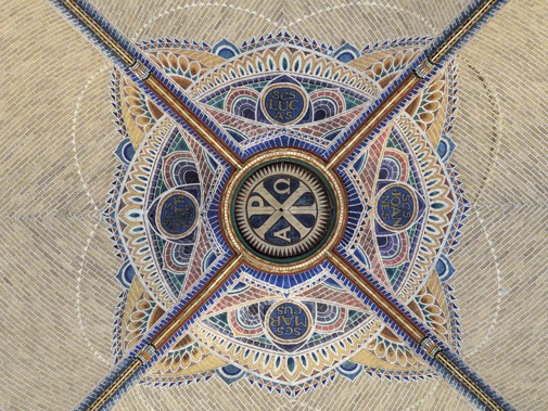 Interieur van de kerk