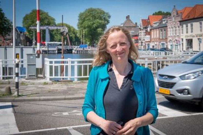 Lotti Hesper, oprichter van de Stichting Brugwachtershuisjes (Foto Studio Suir)
